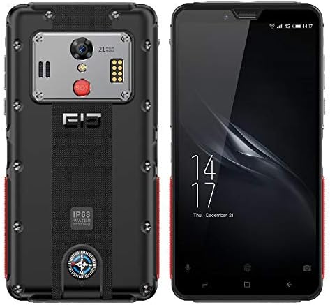 Elephone Soldier 5.5 Inch 2K Screen 5000mAh 4GB RAM 128GB ROM MTK X25 Deca core 2.5GHz 4G Smartphone - Black