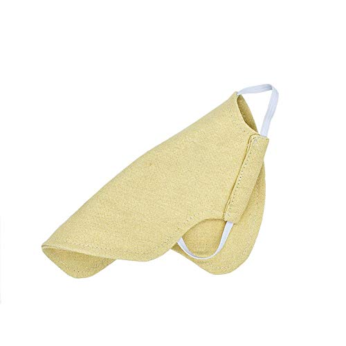 YMZ 3 Stück Hennen-Huhn-Sattelschürze mit Federrückenschutz, Standard-Huhn, Ente, Weste, Kleidung, Jacken (Beige) – Bild 4