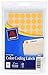 Avery Color-Coding Removable Labels, 1/2 Inch Round Stickers, Neon Orange, Non-Printable, 840 Dot Stickers Total (5062)