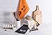 DII Halloween Hand Towels for the Kitchen Decorative Spooky & Fun Cotton Printed Dishtowel Set, 18x28, Jack-O-Lantern, 3 Count