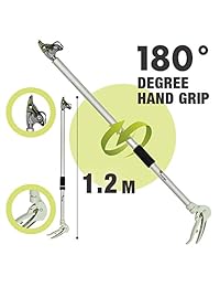 Vale la pena Jardín Long Reach Pruner & # xFF0 C; Brazo Largo Trimmer & # xFF0 C; Selector de mango largo Tijeras de podar, ideal & recortar Equipo