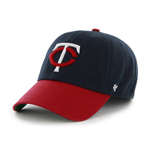 MLB Minnesota Twins Franchise Fitted Hat, Navy, Small