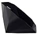 Black Crystal Glass Diamond Paperweight 3.15
