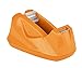 Acrimet Premium Desktop Tape Dispenser, Plastic, Non-Skid Base (Heavy Duty) (Orange Color)