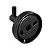 SouLips SUS 304 Stainless Steel Single Black Hangers for Towel Coat Robe Clothes Hat, Super Power Heavy Duty Wall Mount Modern Bath Hook, for Home Bedroom Bathroom Kitchen Hotel Toilet Garage, 2 Pack