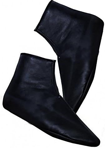 Sheepskin 100% leather prayer Islamic muslim sport socks slippers for Men -Women 36-46