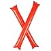Thunder Sticks, Inflatable Stadium Noisemakers Bam Bam Cheer Sticks Blow Bar Inflatable Boom Sticks Noisemakers Stick Basketball Football Noisemakers Party Favors (Red)