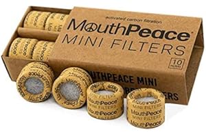 Moose Labs MouthPeace Mini Filters (Total of 10 Mini Mouth Piece Filters)