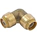SharkBite U256LFA 90 Degree Elbow Plumbing Pipe Connector 3/4 In, PEX Fittings, Push-to-Connect, Copper, CPVC, 3/4 inch x 3/4 inch primary