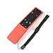 SIKAI Silicone Remote Case for Samsung BN59-01259B BN59-01259E BN59-01260A Smart TV Remote Battery Cover Shockproof Remote Skin Holder Anti-Slip Anti-Lost with Remote Loop (Red)