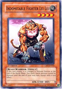Yu-Gi-Oh! - Indomitable Fighter Lei Lei (CRV-EN023) - Cybernetic Revolution - 1st Edition - Common