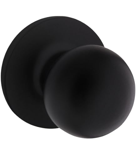 ノゼ専用ROB-黒 Kwikset Safelock SK3000RG-514 Regina Knob Privacy Lock with RCAL