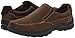 Skechers Men's Braver-Rayland Slip-On Loafer, Dark Brown/Leather, 9 M US
