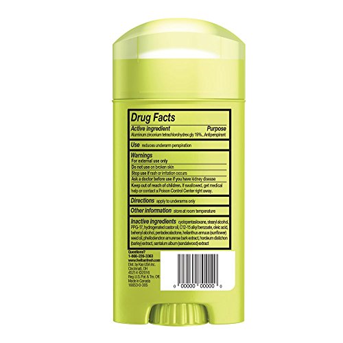 Ban Antiperspirant Deodorant, Invisible Solid, Unscented 2.60 oz