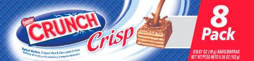 Nestle crunch Milk chocolate with crisped Rice Milk chocolate (sugar, chocolate, cocoa Butter, non fat Milk, lactose, milkfat (028000074050)
