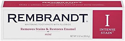 Rembrandt Intense Stain Removal Toothpaste 30 Ounce Pack Of 2