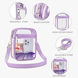USPECLARE Clear Purse Stadium Transparent Messenger