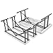 Giantex Table and Benches Set Chair Seat Folding Picnic Patio Garden Outdoor Furniturethumb 4