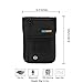 DEW Travel Passport Holder Stash Hidden Neck Pouch RFID Blocking Travel Anti-Theft Hidden Wallet (Black)