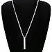 FINREZIO Stainless Steel Urn Necklaces for Women Men Cremation Pendant Necklace for Memorial Ashes Jewelry Keepsakes with Cubic Zirconia (A:Silver tone)