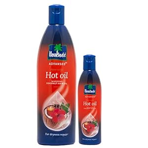 Parachute Advansed Ayurvedic Hot Oil, Warming Coconut Hair Oil, 400 ml + 90 ml