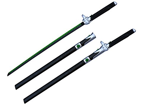Overwatch OW Genji Foam Samurai Katana Sword with Sheath Foam Prop Cosplay