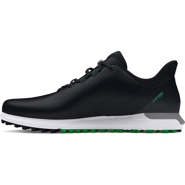 Nike Jordan ADG 4 Golf Shoes Black Leather Mens‎ 12 UK 11 EU 46 Nike Air Jordan ADG Golf Shoes Black Cement Leather Lace Up  main image 3