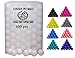 LANGXUN Pack of 400pcs Ball Pit Balls - Soft Plastic Play Balls for Toddlers for Toddler Ball Pit, Kiddie Pool, Party Decoration, Photo Booth Props, Wedding Decoration (White)