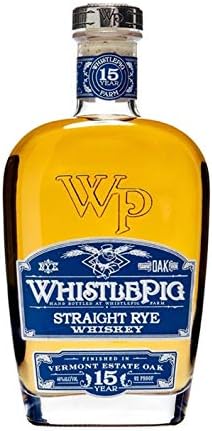 WhistlepigVermont Oak Finish - 15 year old Whiskey