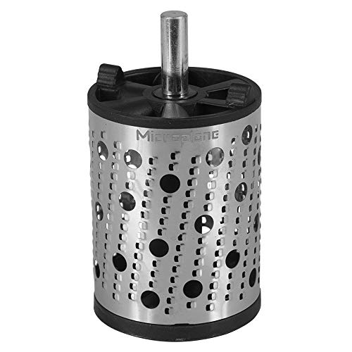 Microplane 1 and 2 Inch Rotary Drum Rasp and Replacement Sleeve Set