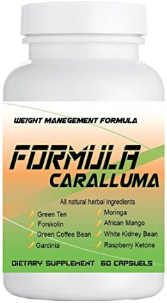 Formula Caralluma - Boost 2000mg Formula! Diet Pills Maximum Strength Weight Loss 60 Capsules (30 Day Supply) Appetite Suppressant Fat Burner and Energy Booster (Caralluma Boost)