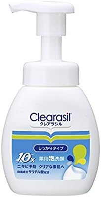 Amazon クレアラシル ニキビ対策 薬用泡洗顔フォーム10x しっかり殺菌 0ml クレアラシル ドラッグストア
