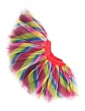 Buenos Ninos Girl's Tutu Assorted Colors (Rainbow)