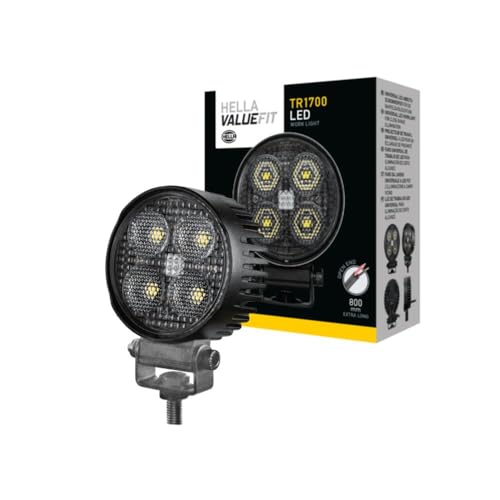 HELLA VALUEFIT 1G0 357 111-002 LED-Arbeitsscheinwerfer - TR1700-24/12V - 1700lm - geschraubt/Anbau - schwenkbarer Montagebügel - Nahfeldausleuchtung -