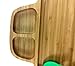 Bamboo Baby Toddler Suction Plate, Stay Put Feeding Dinner Dish (Green)