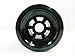 83mm Pro Longboard Cruiser Wheels Flywheels (Black)