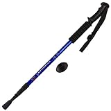 NONPAREIL Extendable Aluminum Trekking & Hiking Pole - Telescoping Walking Stick for the Great Outdoors