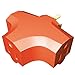 STANLEY 30304 HEAVY DUTY 3-OUTLET ADAPTER, T SHAPED, CONVERT 1 TO 3, UL/ETL SAFETY CERTIFIED