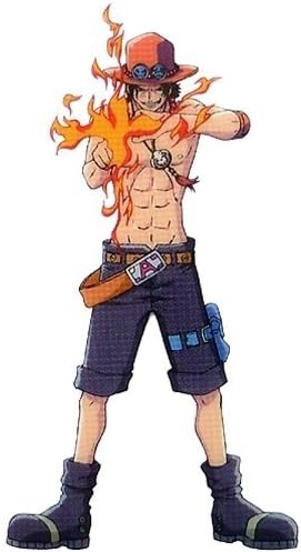 One Piece " Fire Fist PORTGAS D ACE " transcription Sticker Anime Goods seal