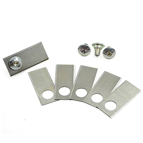 ZAMTAC Watering & Irrigation Garden Sprinklers - 9PCS Auto Mower Blades for Honda Miimo Automatic Robotic Lawn Mower Blade Replacement Garden Mower Tool Parts