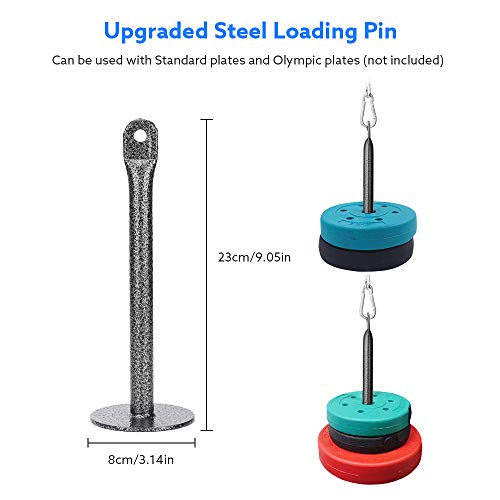 Cable-Machine-Gym-Pulley-System-Fitness-Lat-Pulldown-Bars-Attachments-18M-LAT-and-Lift-Pulley-Cable-System-with-Loading-Pin-Home-Gym-Equipment-for-Triceps-Pull-Down-Biceps-Curl-Back-Forearm