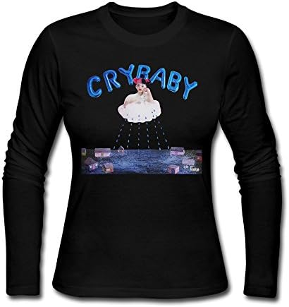 DEBIEW Women's Melanie Martinez Cry Baby Long Sleeve T-shirt Black
