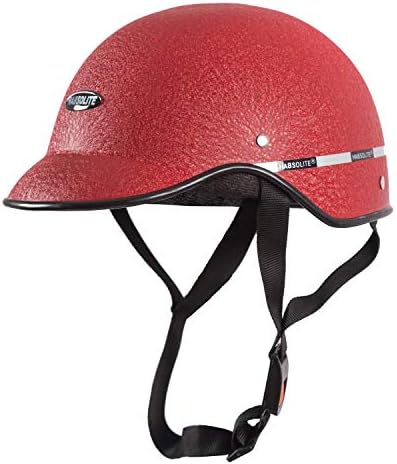 Habsolite HB-MWR Mini Wrinkle All Purpose Safety Helmet with Quick Release Strap for Men & Women (Red, one size) Habsolite HB-MWR Mini Wrinkle All Purpose Safety Helmet with Quick Release Strap for Men & Women (Red, one size)
