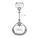 Holylove Colorful Crystal Unique 2016 Statement Body Jewelry Necklace- with Color Box (Silver)