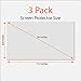 Anti Blue Light Screen Protector (3 Pack) for 20 Inches Widescreen Desktop Monitor. Filter out Blue Light and relieve computer eye strain to help you sleep betterthumb 4