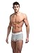 Italian Designed Trunks 2 Pack KRONIS Mens Underwear Premium 180gsm Cotton, Small, Black + Marble Grey