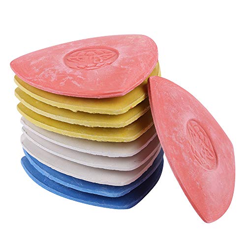 10 Pieces Pack Triangle Tailor's Chalk Sewing Quilting Notions White