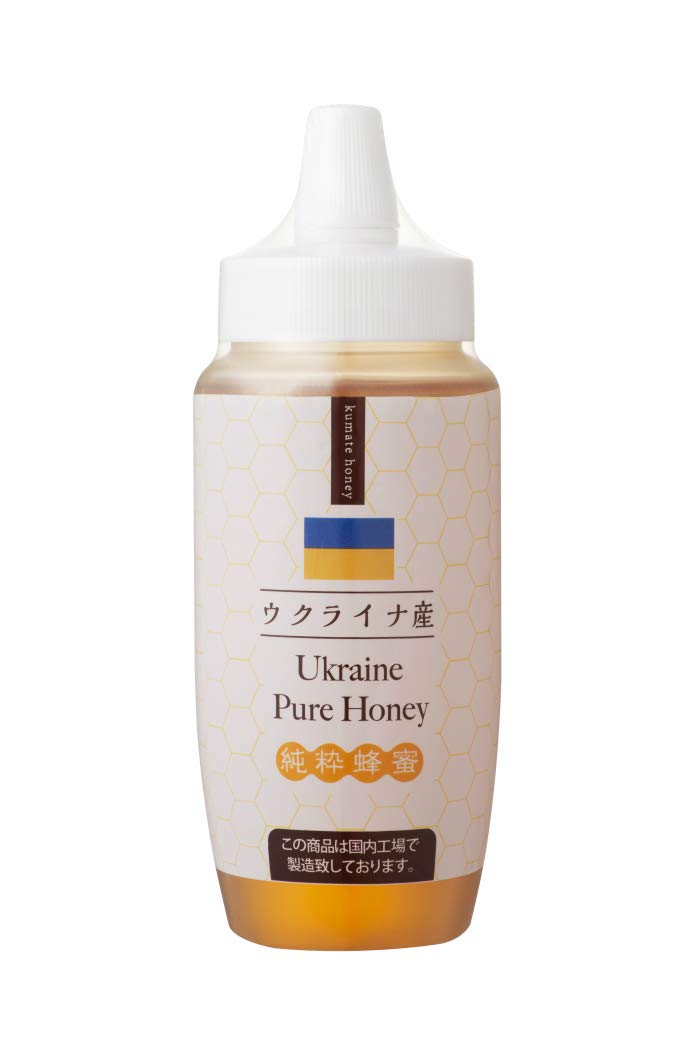 [熊手のはちみつ] ウクライナ産 はちみつ 純粋蜂蜜 (ポリ 500g) 無添加 100％純粋 百花 ハチミツ honey商品画像