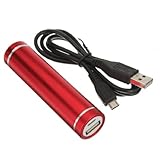 2600mAh Portable Red External Power Bank Battery Charger For iPhone5 4S 4 3GS i9300 (Retail-Red Wine)