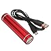 2600mAh Portable Red External Power Bank Battery Charger For iPhone5 4S 4 3GS i9300 (Retail-Red Wine)